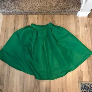 Gorgeous emerald high waisted skirt never worn
